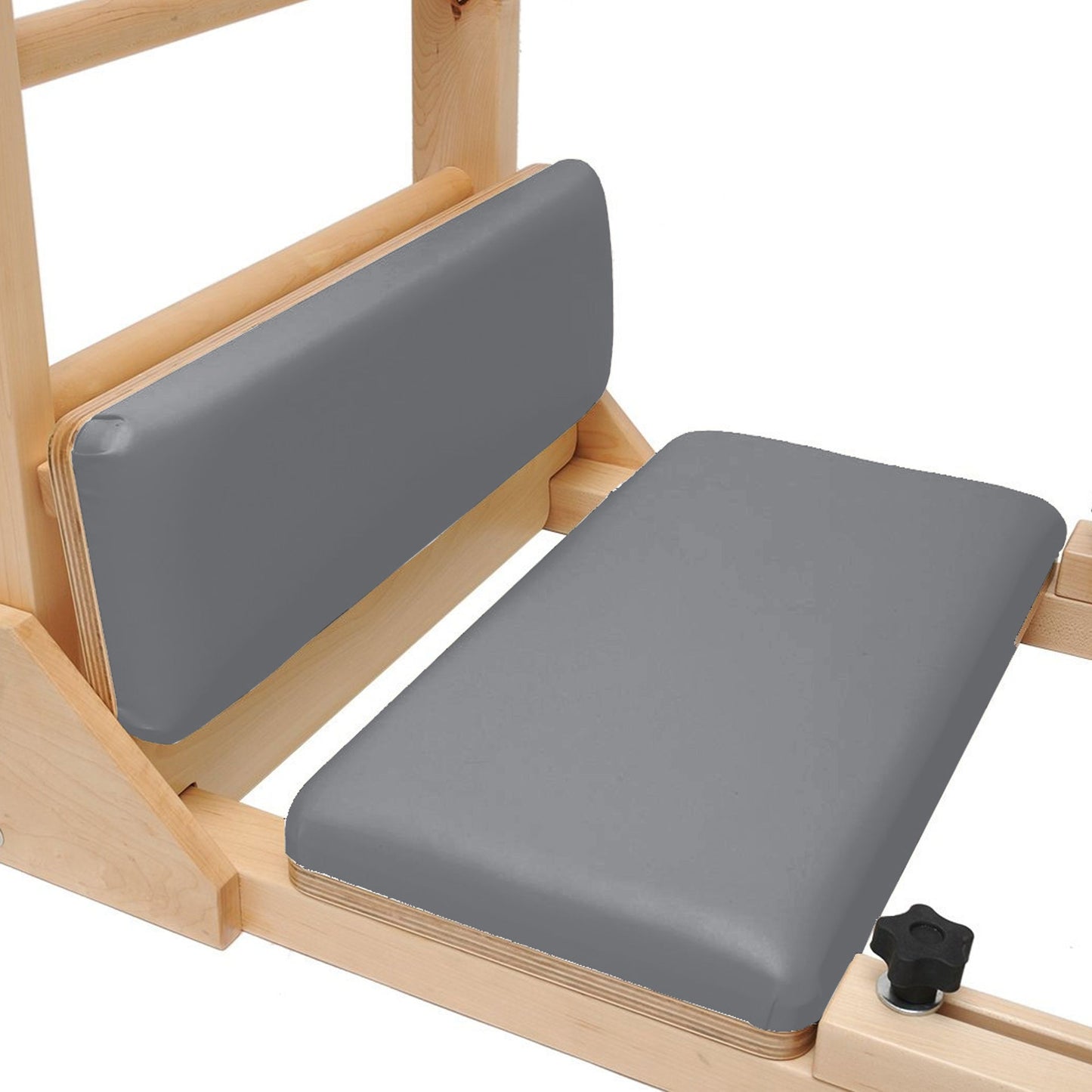 Pilates Ladder Barrel ELITE With Wooden Base (Grey)
