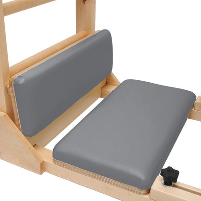 Pilates Ladder Barrel ELITE With Wooden Base (Grey)